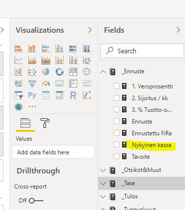 tal power bi mittarit